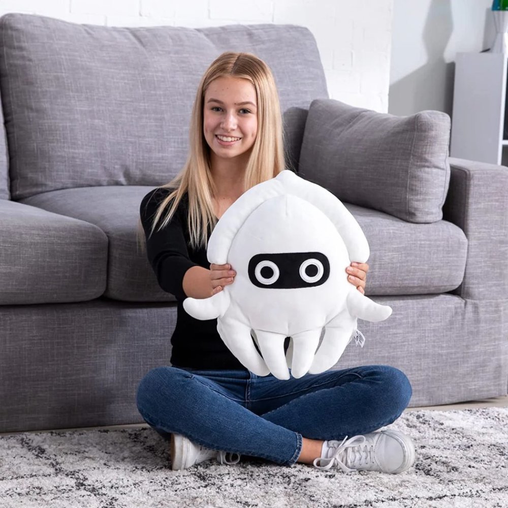 Club Mocchi Super Mario Mega Blooper 15 Inch Cuddle Pillow Plush